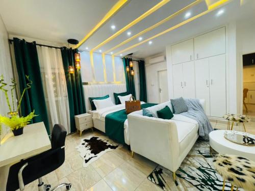 Posezení v ubytování Steeph Home