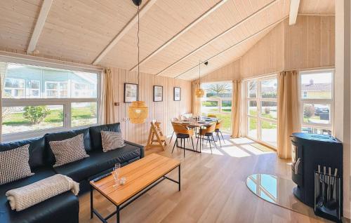 Χώρος καθιστικού στο Strandblick 5