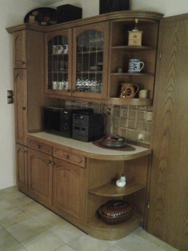 Kuchyň nebo kuchyňský kout v ubytování Ferienwohnung Grimmelmann