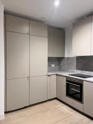 Kuchyň nebo kuchyňský kout v ubytování Casa El Puerto