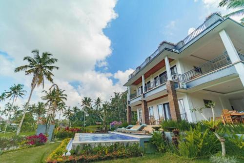 Zahrada ubytování Adhidrawa Ubud