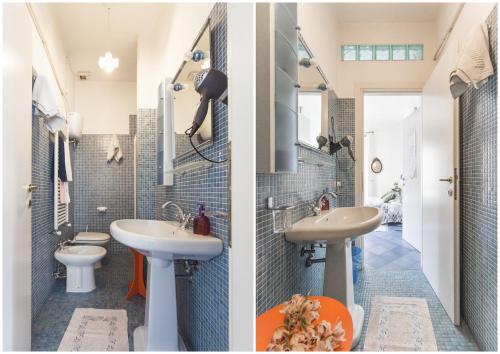 Kúpeľňa v ubytovaní Casa Fornaciari