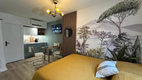 Exotic Garden - Studio cosy hypercentre Auxerre