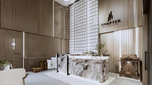 Un baño de โรงแรมแชปเตอร์ หาดใหญ่ - Chapter Hotel Hatyai