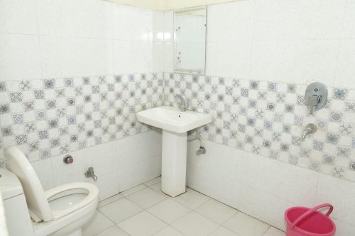 Koupelna v ubytování hotel mayur