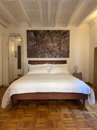 Postel nebo postele na pokoji v ubytování Appartamento Porta Ticinese - Navigli