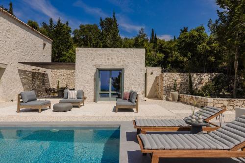 Πισίνα στο ή κοντά στο Thymisis Villa 2