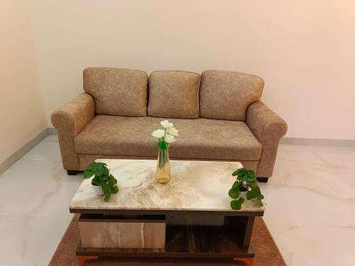 Posezení v ubytování Sri Sai Bisagni Service Apartment
