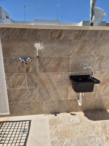 Et badeværelse på Casa Picci Appartamento Sun Gallipoli