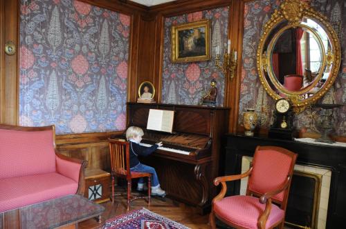 Posezení v ubytování Chateau d'Ayres - Hôtel & Spa