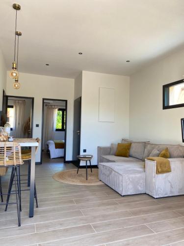 Χώρος καθιστικού στο Villas Pampa - Logements de vacances