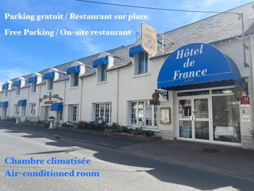 Contact Hôtel de France Contres-Beauval-Cheverny