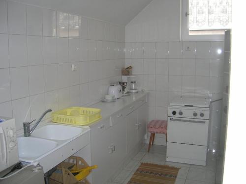 Cuina o zona de cuina de Dombai Apartman