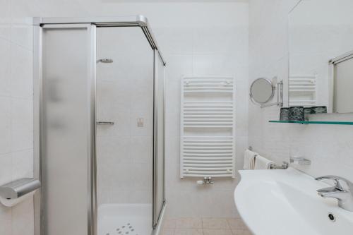 Koupelna v ubytování Hotel Seehof