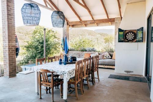 Μπαλκόνι ή βεράντα στο Sionshoop Farm House