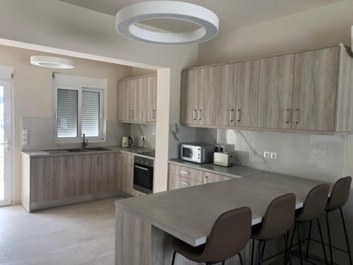 Dapur atau dapur kecil di Palm Marie - Rhodes