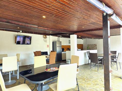 Телевизор и/или развлекательный центр в Casa Costa