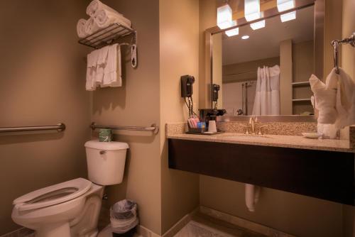 Ein Badezimmer in der Unterkunft Sun & Ski Inn and Suites
