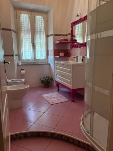Kúpeľňa v ubytovaní La casa del marchese Malaspina
