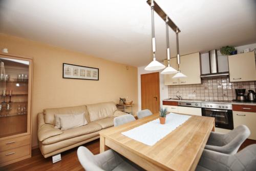 Köök või kööginurk majutusasutuses Appartement Lechthaler