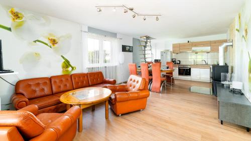 Komfortowy Apartament Zielony Zakątek z widokiem na góry