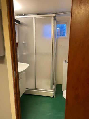 Un baño de Mysigt torp på landet