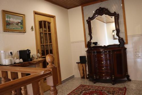 Παροχές για τσάι/καφέ στο Quartos e Apartamentos do Patrão