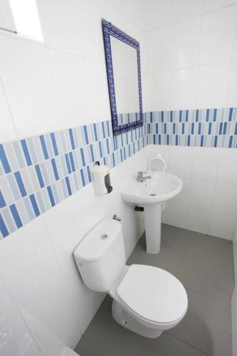 Koupelna v ubytování Nou Rocamar