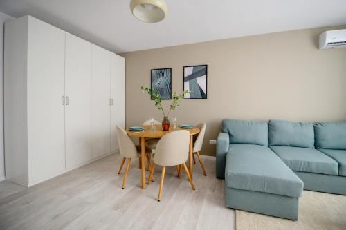 Posezení v ubytování Retreat on Victoriei