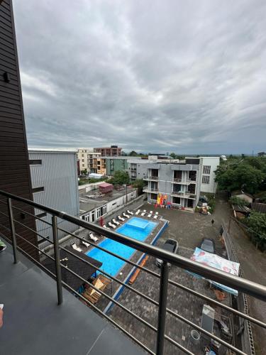 Bazén v ubytování Hotel black sea nebo v jeho okolí