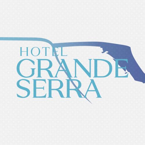 a sign that reads hotel grand seratea at Hotel Grande Serra in Trindade