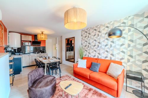 T2 Dahlia Roanne centre-ville - Parking & Clim