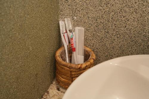 EcoLife Lodge Hotel & Restaurantにあるバスルーム