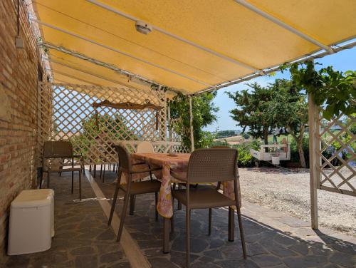 Αίθριο ή υπαίθριος χώρος στο Agriturismo Case al Sole