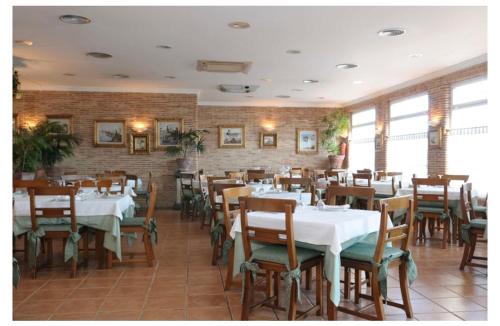Restaurace v ubytování MAGNIFICO ATICO-DUPLEX FRENTE AL MAR