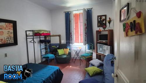 Posezení v ubytování Bastia Room