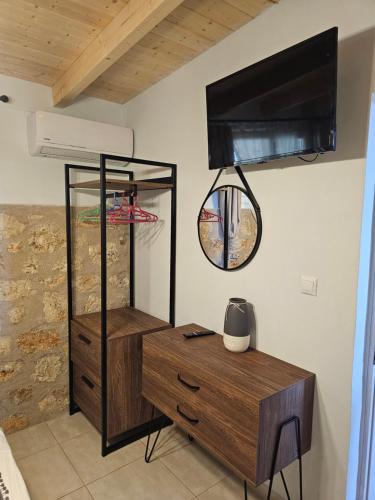 Ένα ή περισσότερα κρεβάτια σε δωμάτιο στο Villa Ventus