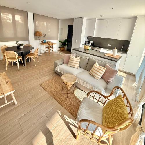 Rincón de relax cerca de la playa