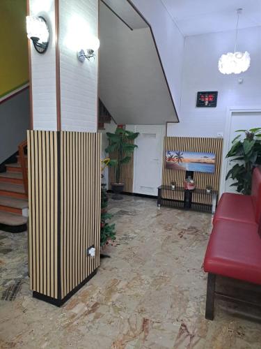 Χώρος καθιστικού στο Hotel Paradiso