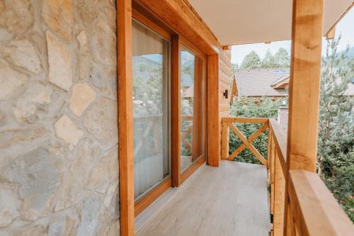 Chalets CEDER 2にあるバルコニーまたはテラス