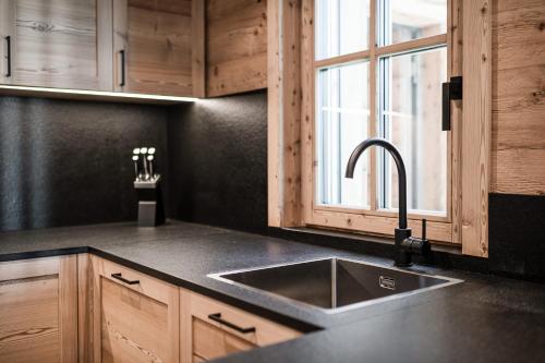 Η κουζίνα ή μικρή κουζίνα στο New Chalet Brunegg Weissenbach