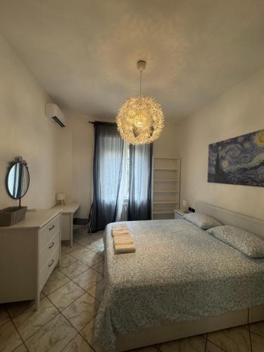 Postel nebo postele na pokoji v ubytování Guest House in Elegant apartment close to the center
