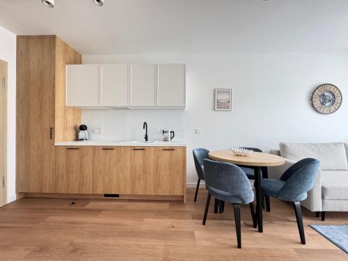 Kuchyň nebo kuchyňský kout v ubytování Aparthotel Anchoria Holiday Honest-Serwis