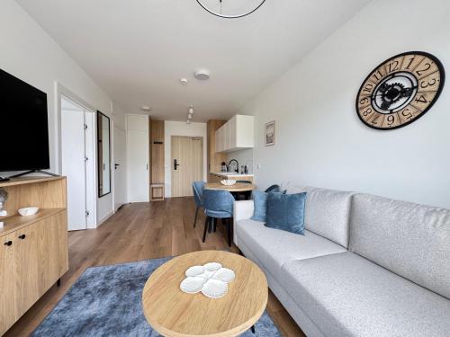 Kuchyň nebo kuchyňský kout v ubytování Aparthotel Anchoria Holiday Honest-Serwis