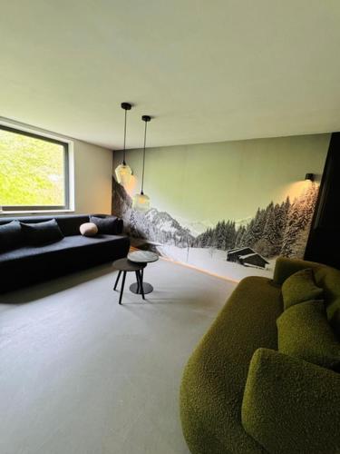Zona de estar de KWT Lodge