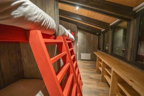 Postel nebo postele na pokoji v ubytování Roble Viejo Lodge