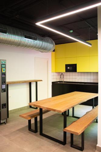 Cucina o angolo cottura di Funker Hostel