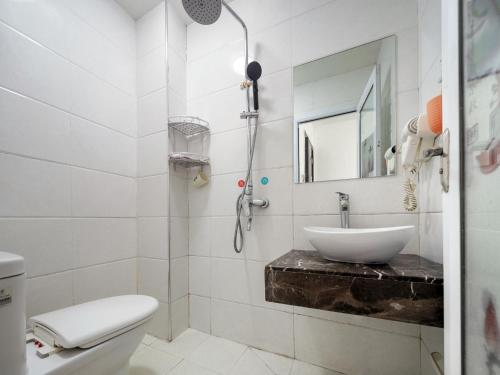 Koupelna v ubytování Zhangjiajie Fuluju Inn