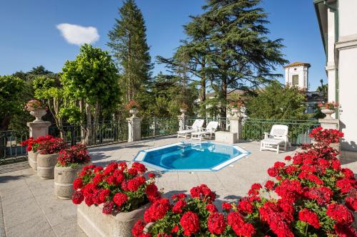 Swimmingpoolen hos eller tæt på Grand Hotel Terme
