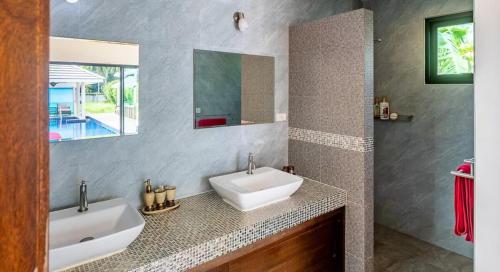 Phòng tắm tại Villa Florida Calme Tropical Grande Piscine